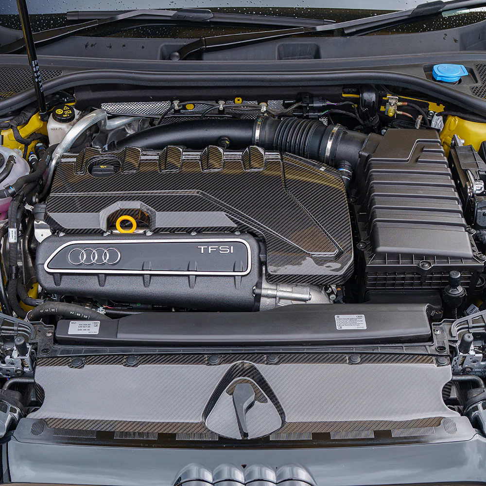 AUDI RS3 8Y 2020+ CARBON FIBRE ENGINE COVER - Image 6