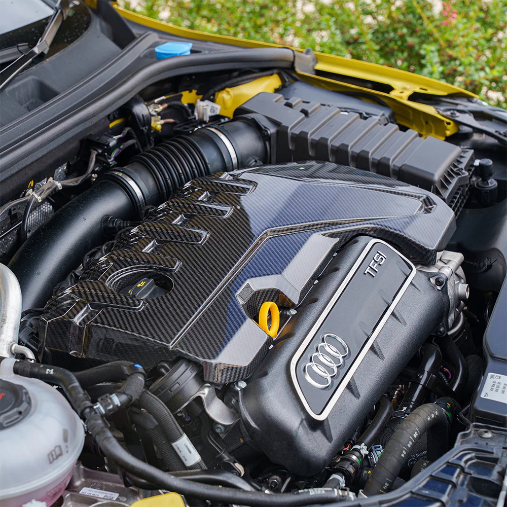 AUDI RS3 8Y 2020+ CARBON FIBRE ENGINE COVER - Image 7