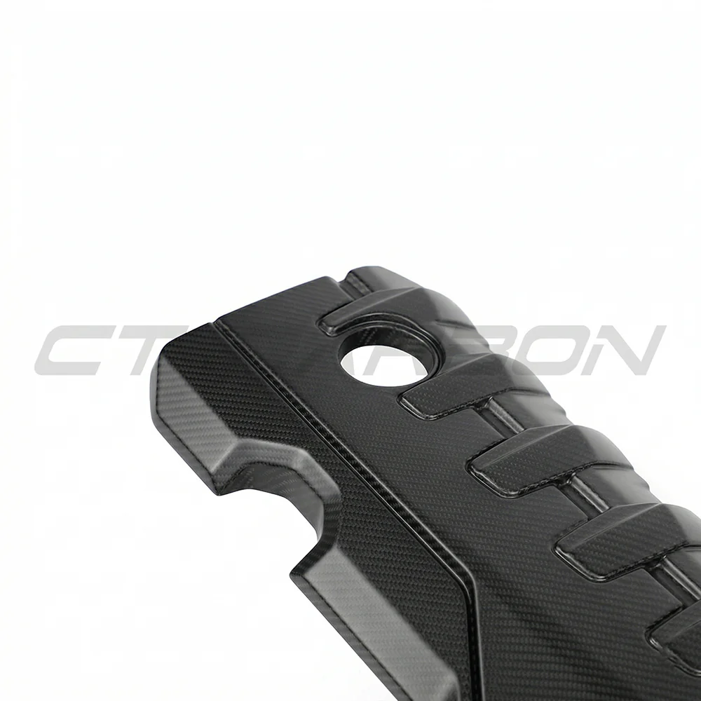 AUDI RS3 8Y 2020+ MATTE CARBON FIBRE ENGINE COVER - CT DESIGN - Image 4