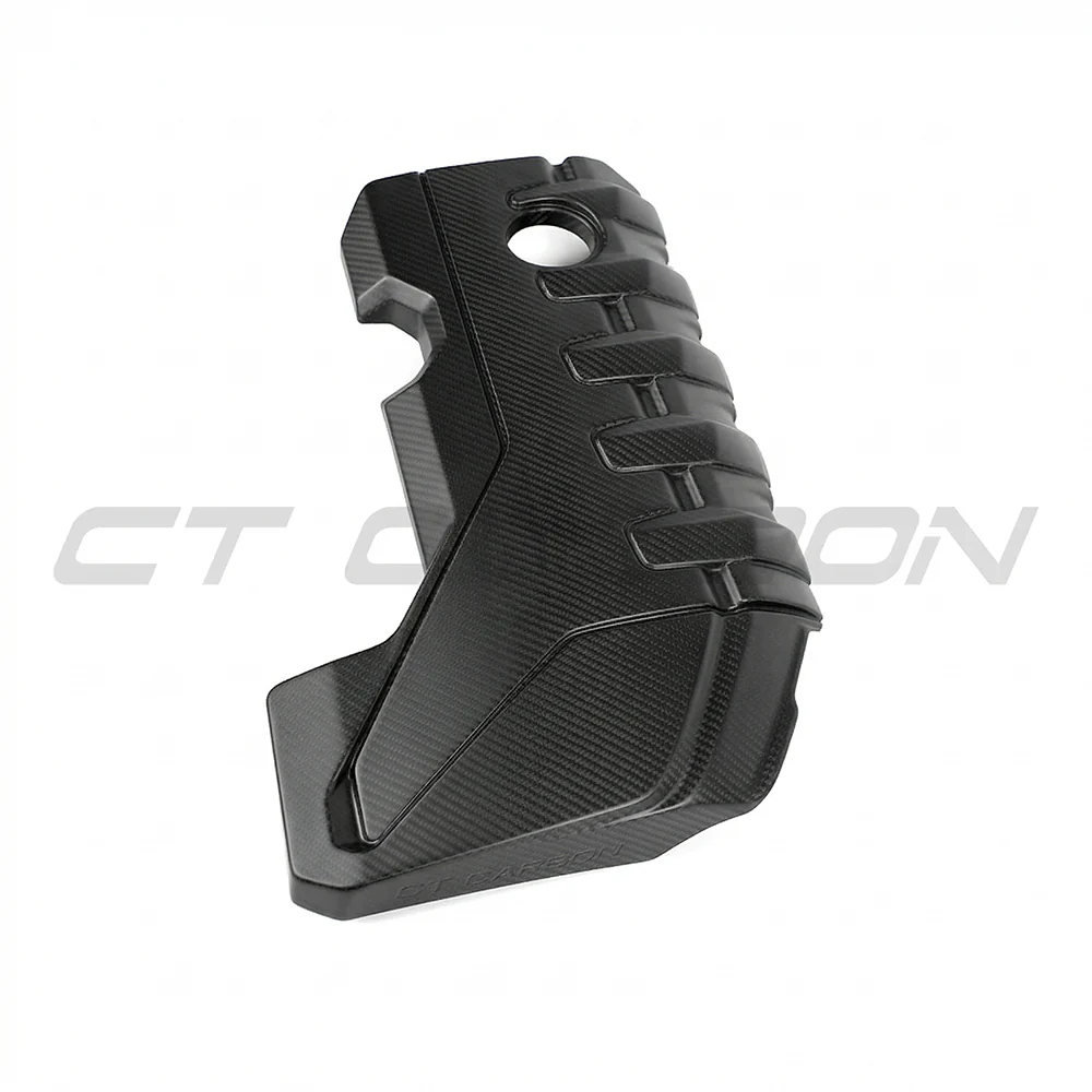 AUDI RS3 8Y 2020+ MATTE CARBON FIBRE ENGINE COVER - CT DESIGN - Image 6