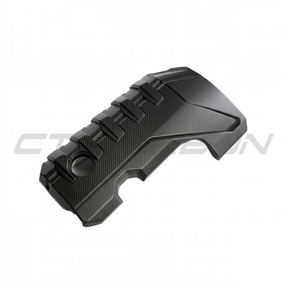 AUDI RS3 8Y 2020+ MATTE CARBON FIBRE ENGINE COVER - CT DESIGN - Image 7