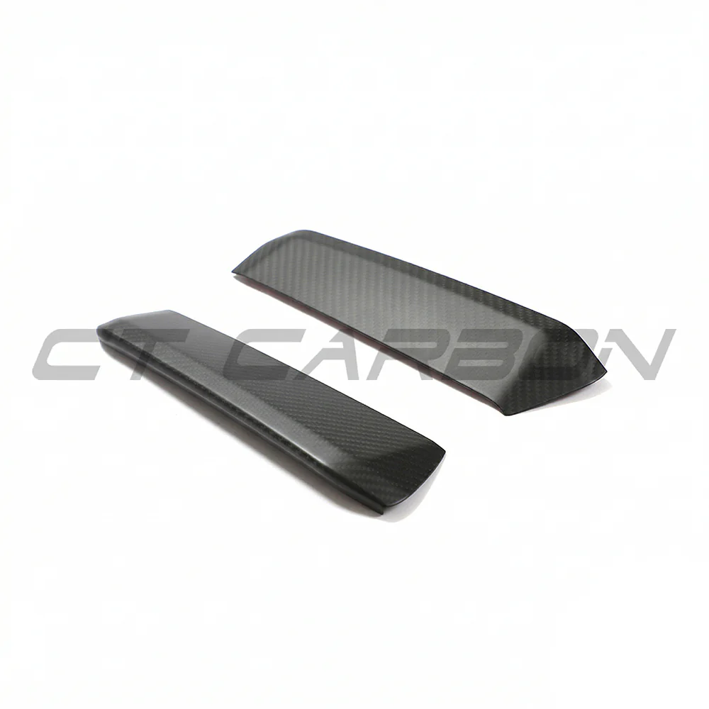 AUDI RS3 8Y 2022-2024 MATTE CARBON FIBRE FRONT BUMPER CORNERS - CT DESIGN - Image 2