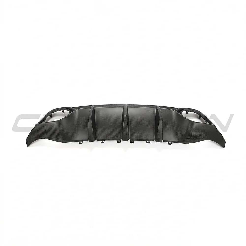 AUDI RS3 8Y 2022-2024 SPORTBACK MATTE CARBON FIBRE DIFFUSER - CT DESIGN - Image 4