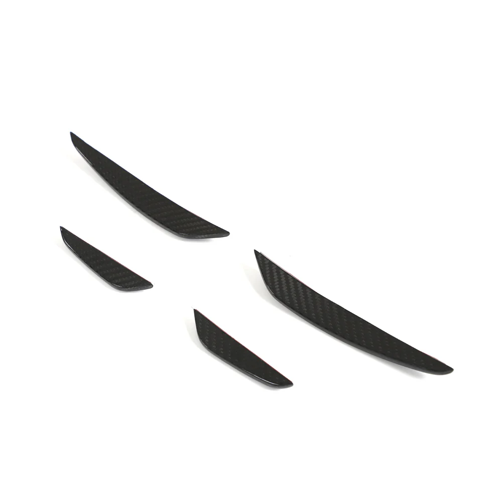 AUDI RS3 8Y 2022-2024 CARBON FIBRE FRONT BUMPER CANARDS - CT DESIGN