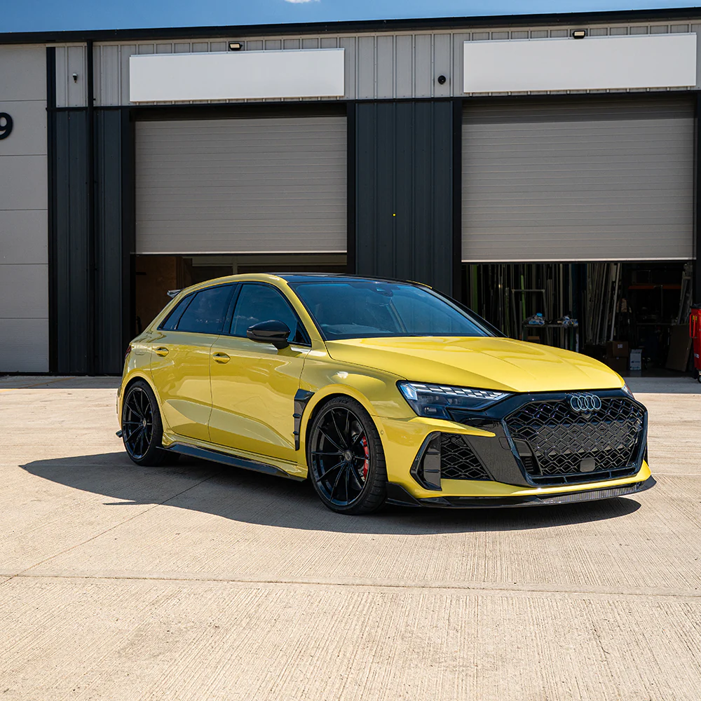 AUDI RS3 8Y 2025+ CARBON FIBRE SPLITTER - CT DESIGN - Image 3