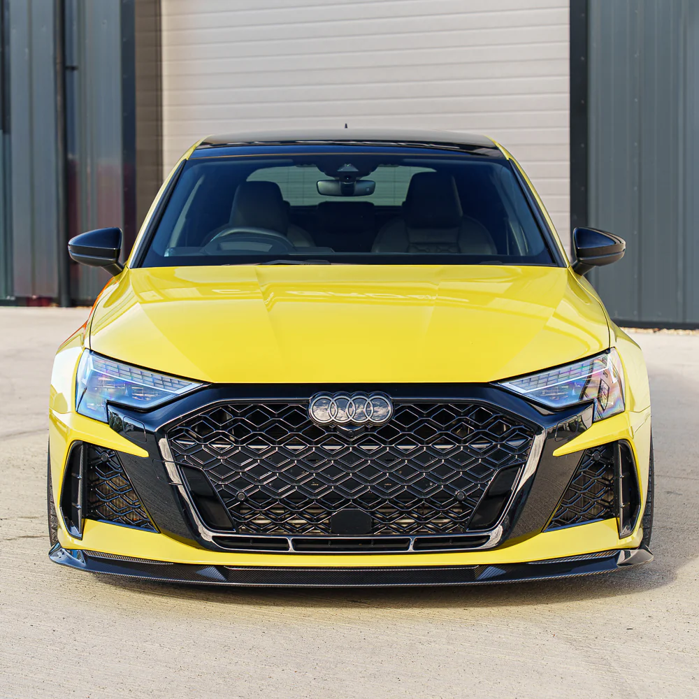 AUDI RS3 8Y 2025+ CARBON FIBRE SPLITTER - CT DESIGN V2 - Image 2