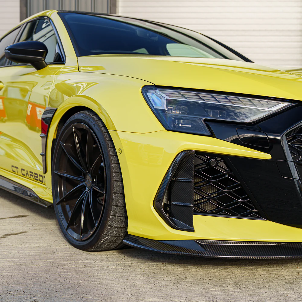 AUDI RS3 8Y 2025+ CARBON FIBRE SPLITTER - CT DESIGN V2 - Image 5