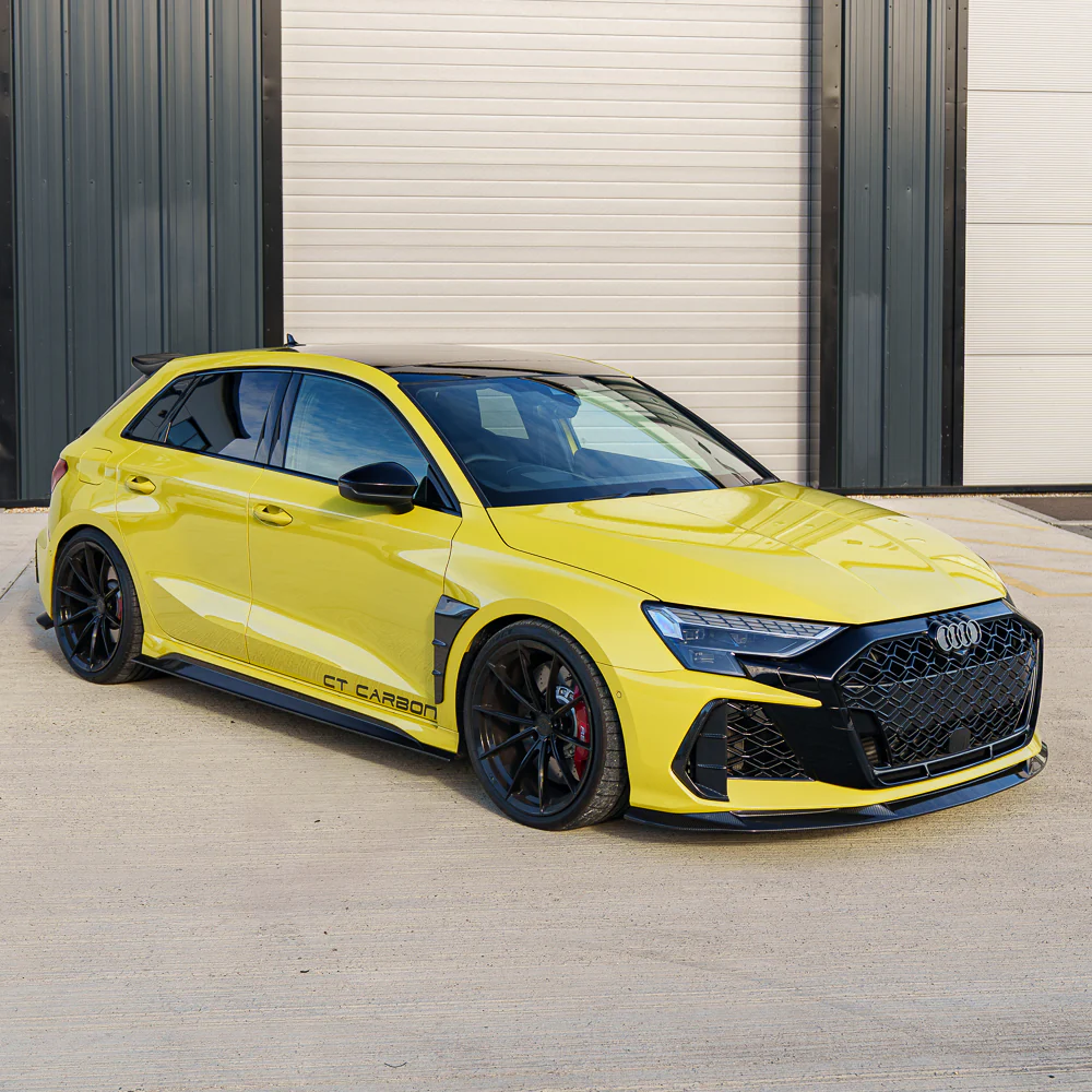 AUDI RS3 8Y 2025+ CARBON FIBRE SPLITTER - CT DESIGN V2 - Image 6