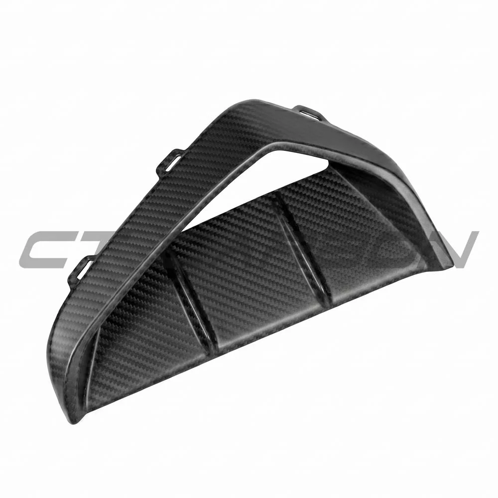 AUDI RS3 8Y 2025+ MATTE CARBON FIBRE FRONT BUMPER VENTS- CT DESIGN - Image 2