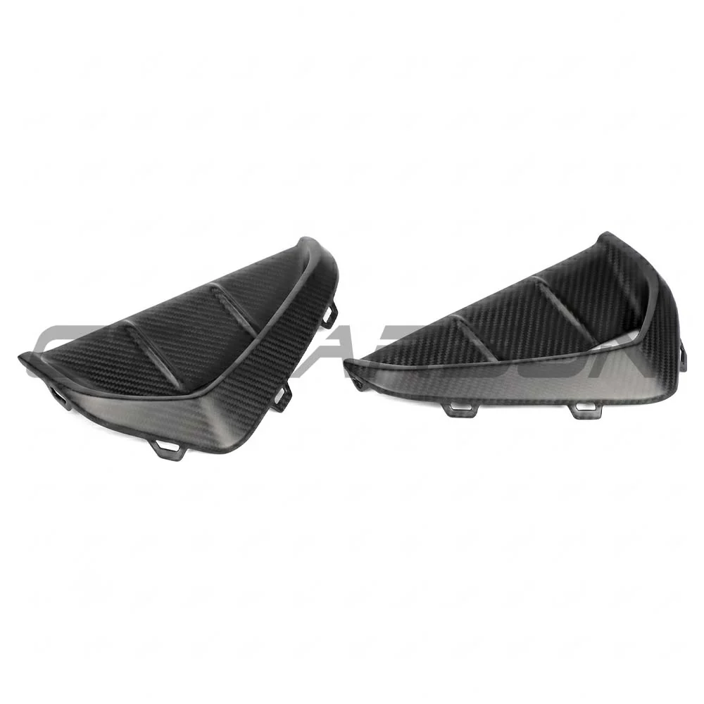 AUDI RS3 8Y 2025+ MATTE CARBON FIBRE FRONT BUMPER VENTS- CT DESIGN - Image 3