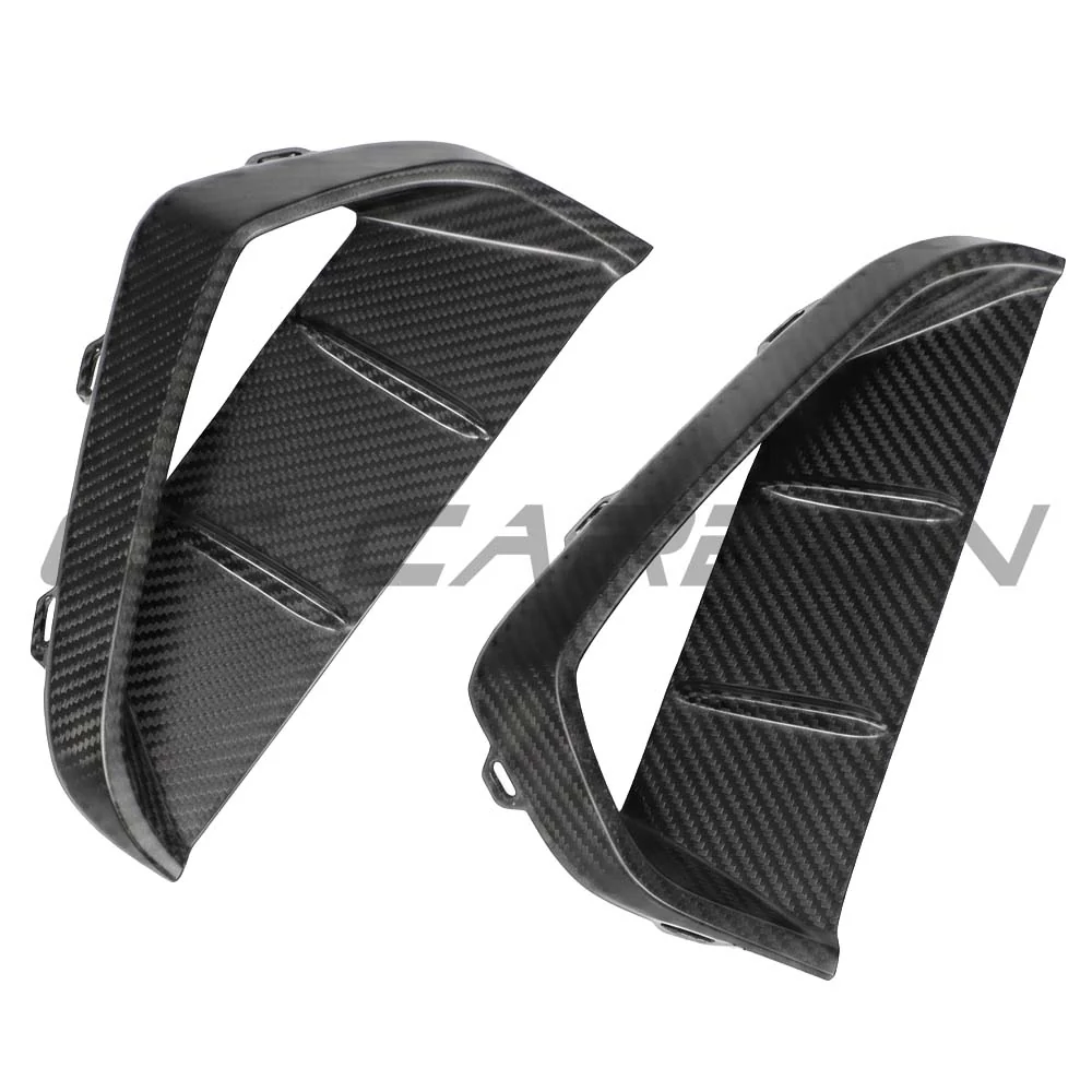 AUDI RS3 8Y 2025+ MATTE CARBON FIBRE FRONT BUMPER VENTS- CT DESIGN - Image 5