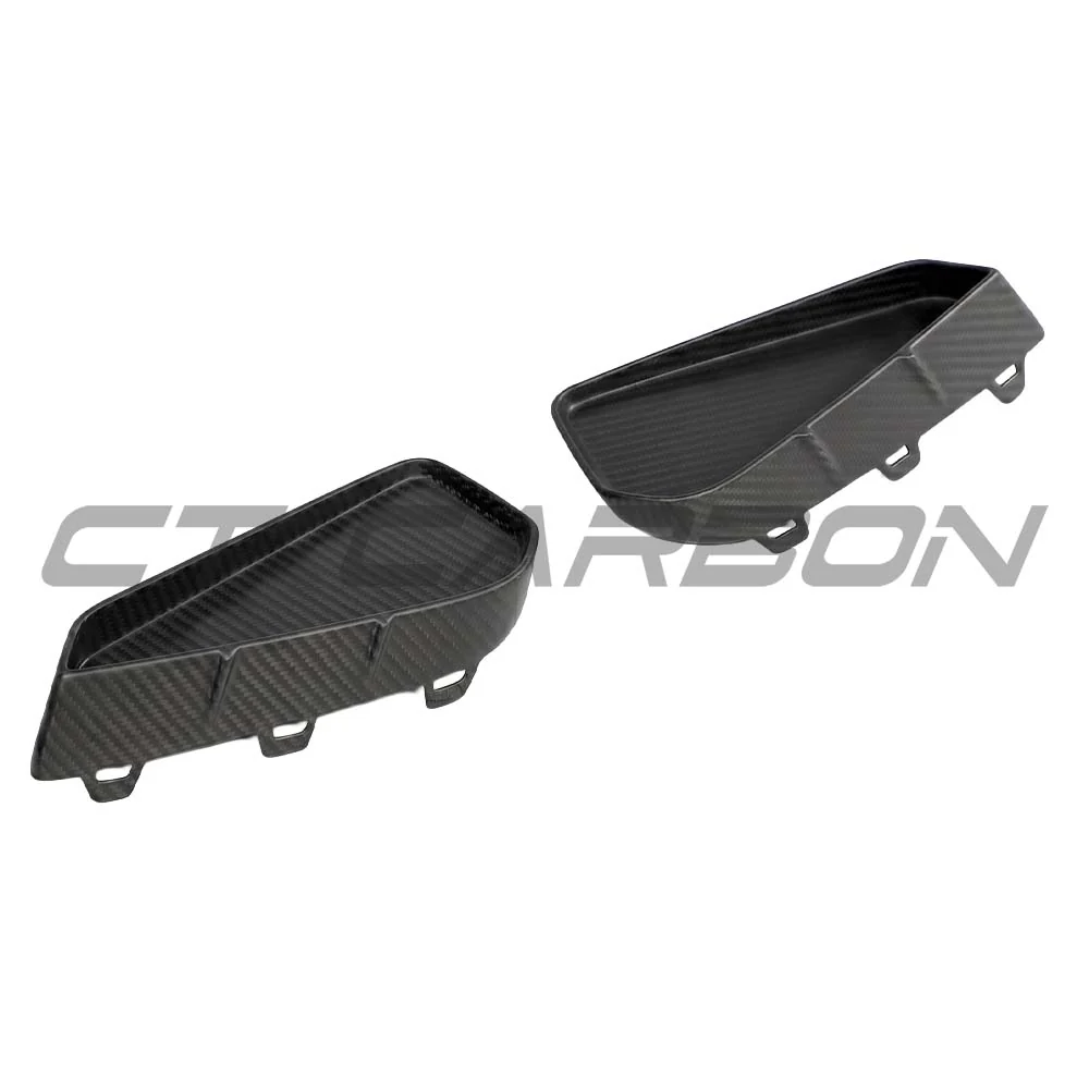 AUDI RS3 8Y 2025+ MATTE CARBON FIBRE REAR REFLECTOR DELETE - CT DESIGN - Image 2