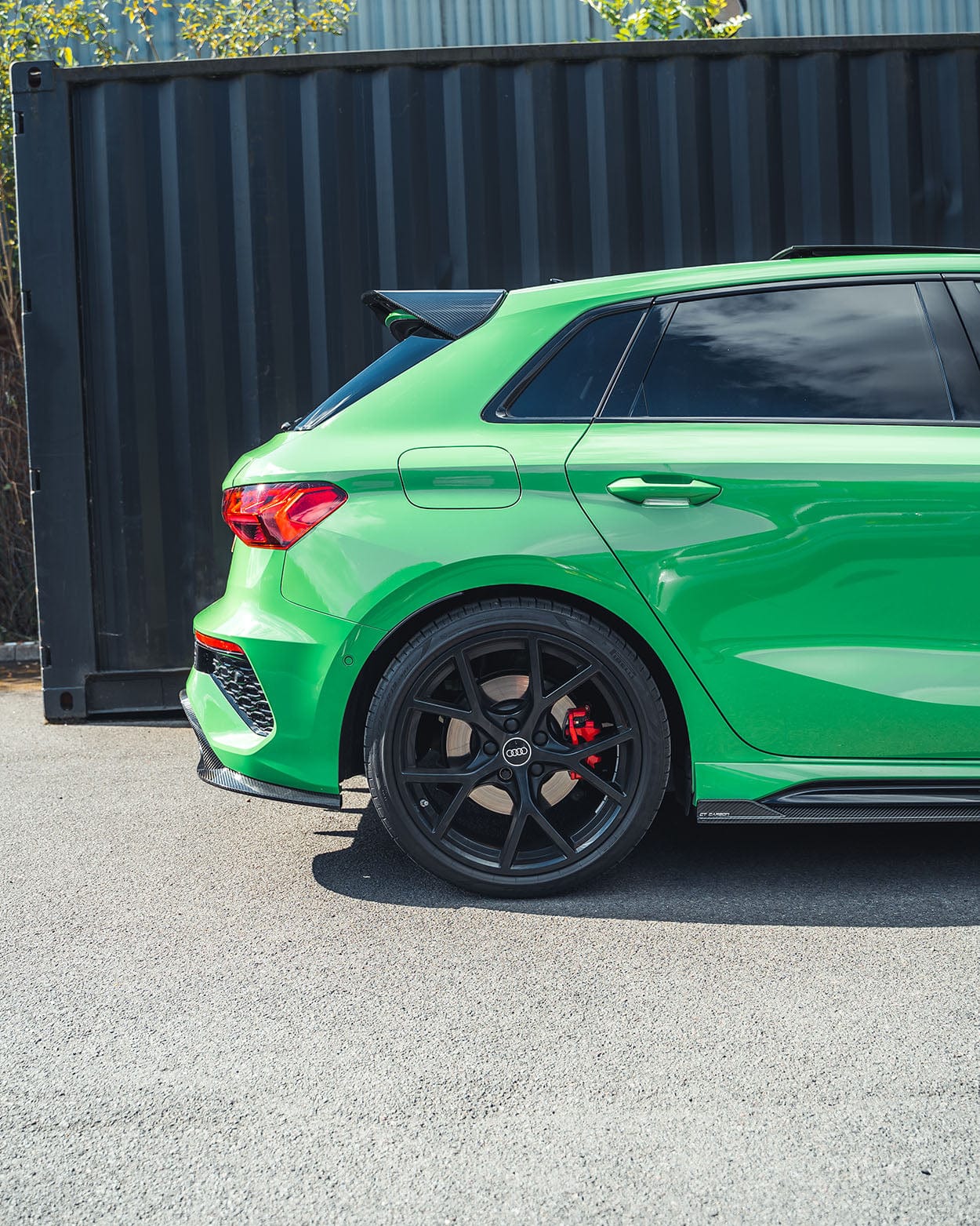 AUDI RS3 8Y 2022+ CARBON FIBRE SIDE SKIRTS V1 - CT DESIGN - Image 5