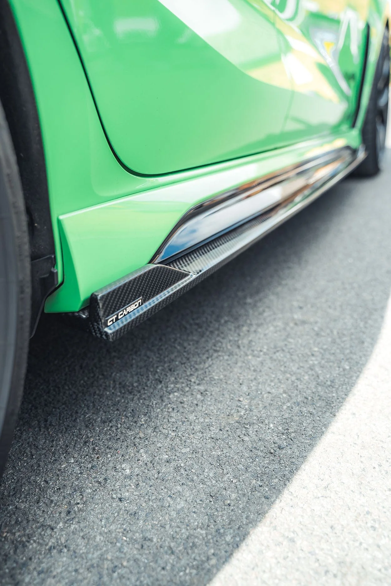 AUDI RS3 8Y 2022+ CARBON FIBRE SIDE SKIRTS V1 - CT DESIGN - Image 6