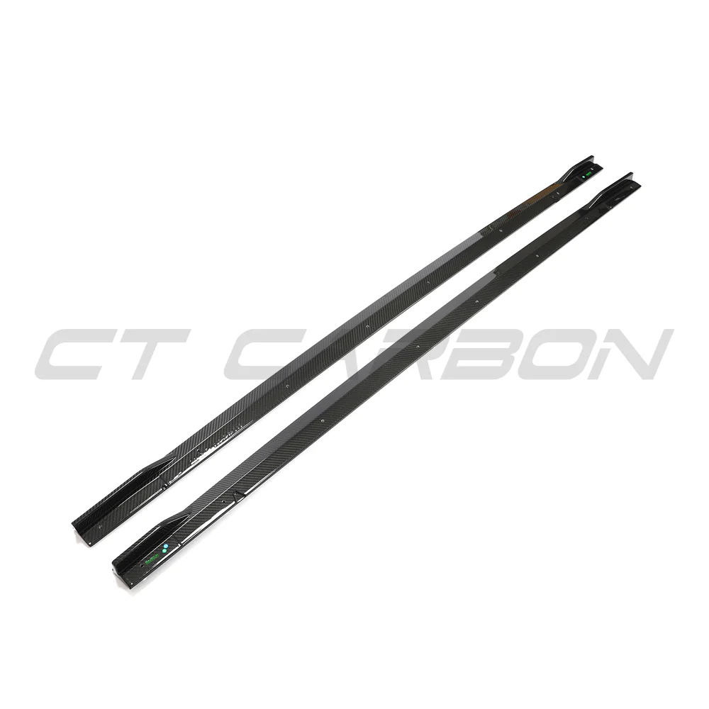 AUDI RS3 8Y 2022+ CARBON FIBRE SIDE SKIRTS V1 - CT DESIGN - Image 8