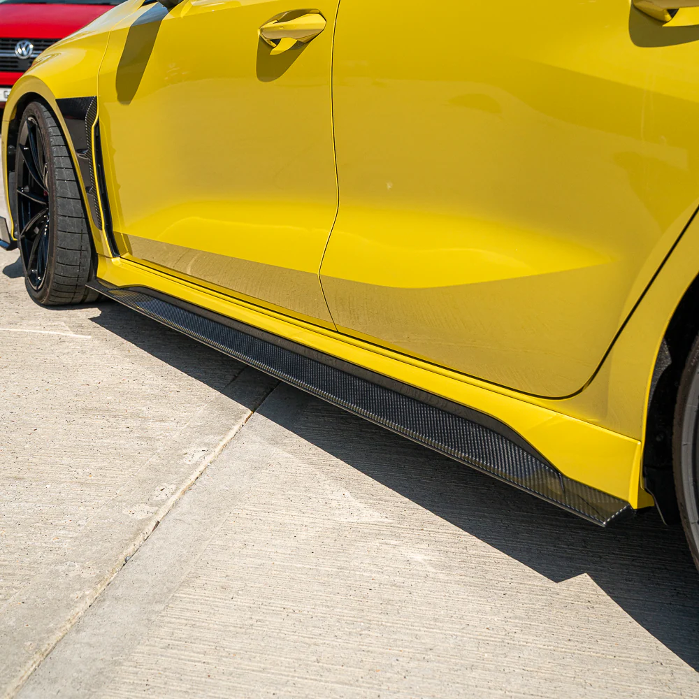 AUDI RS3 8Y 2022+ CARBON FIBRE SIDE SKIRTS - CT DESIGN V2 - Image 2