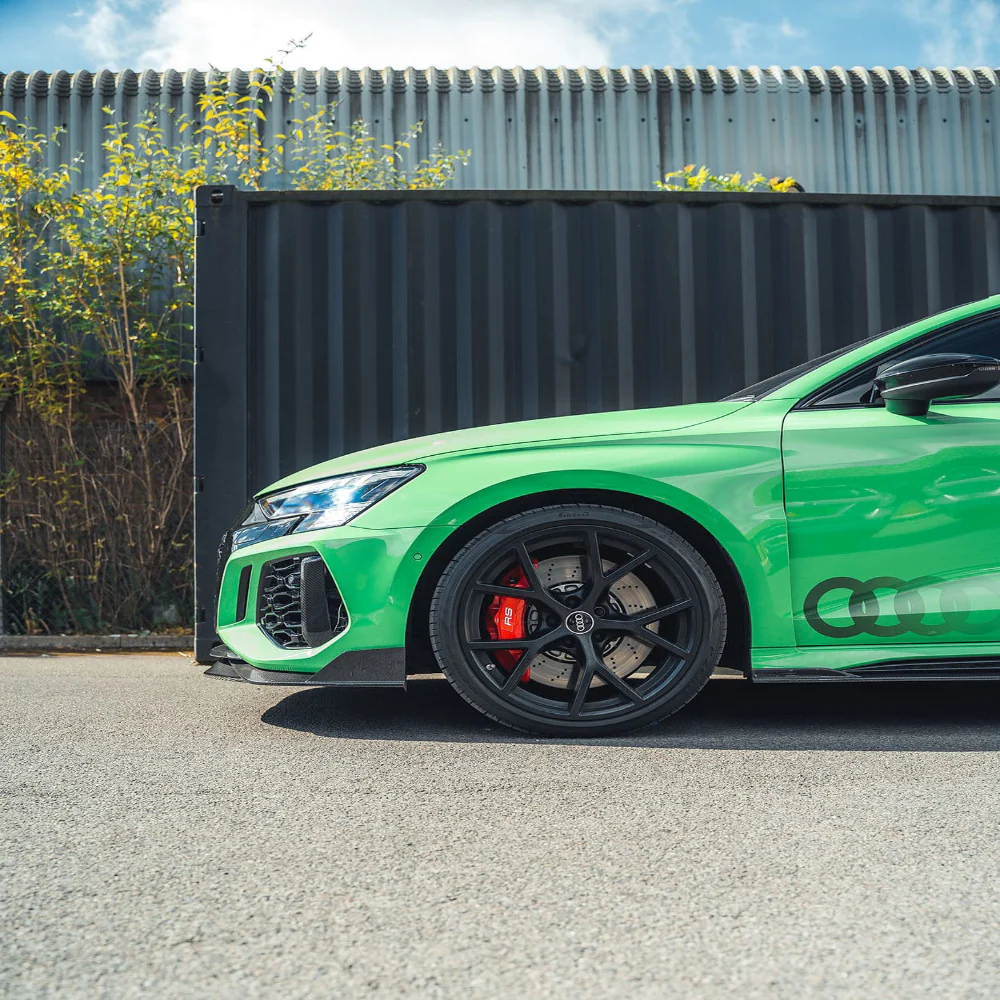 AUDI RS3 8Y 2022-2024 CARBON FIBRE SPLITTER V1 - CT DESIGN - Image 4