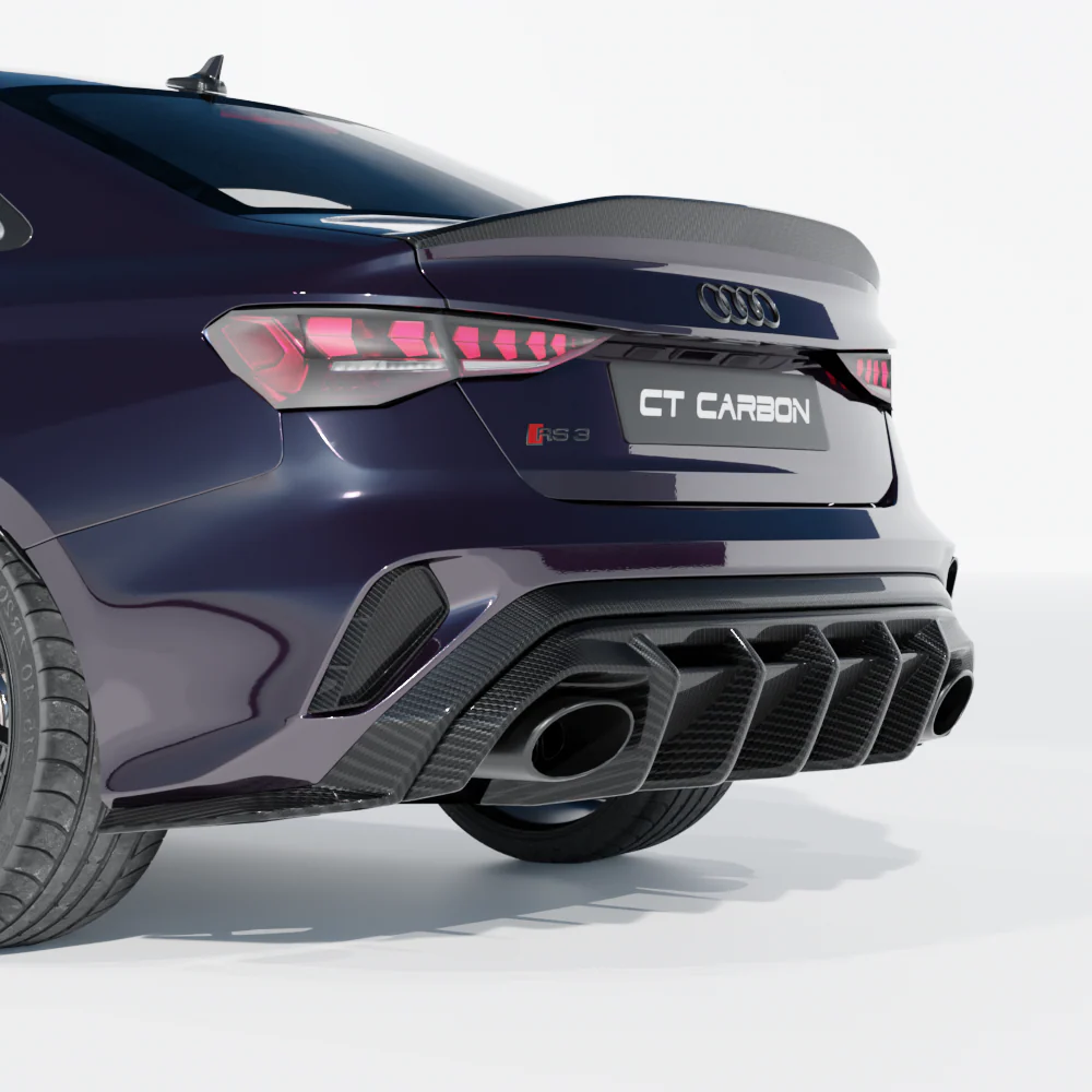 AUDI RS3 8Y 2025+ FACELIFT SALOON FULL CARBON FIBRE KIT - CT DESIGN V2 - Image 27