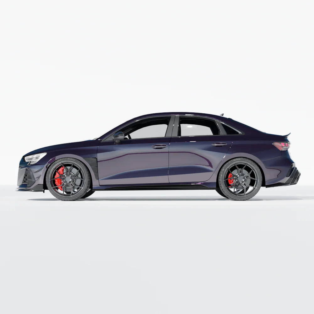 AUDI RS3 8Y 2025+ FACELIFT SALOON FULL CARBON FIBRE KIT - CT DESIGN V2 - Image 3
