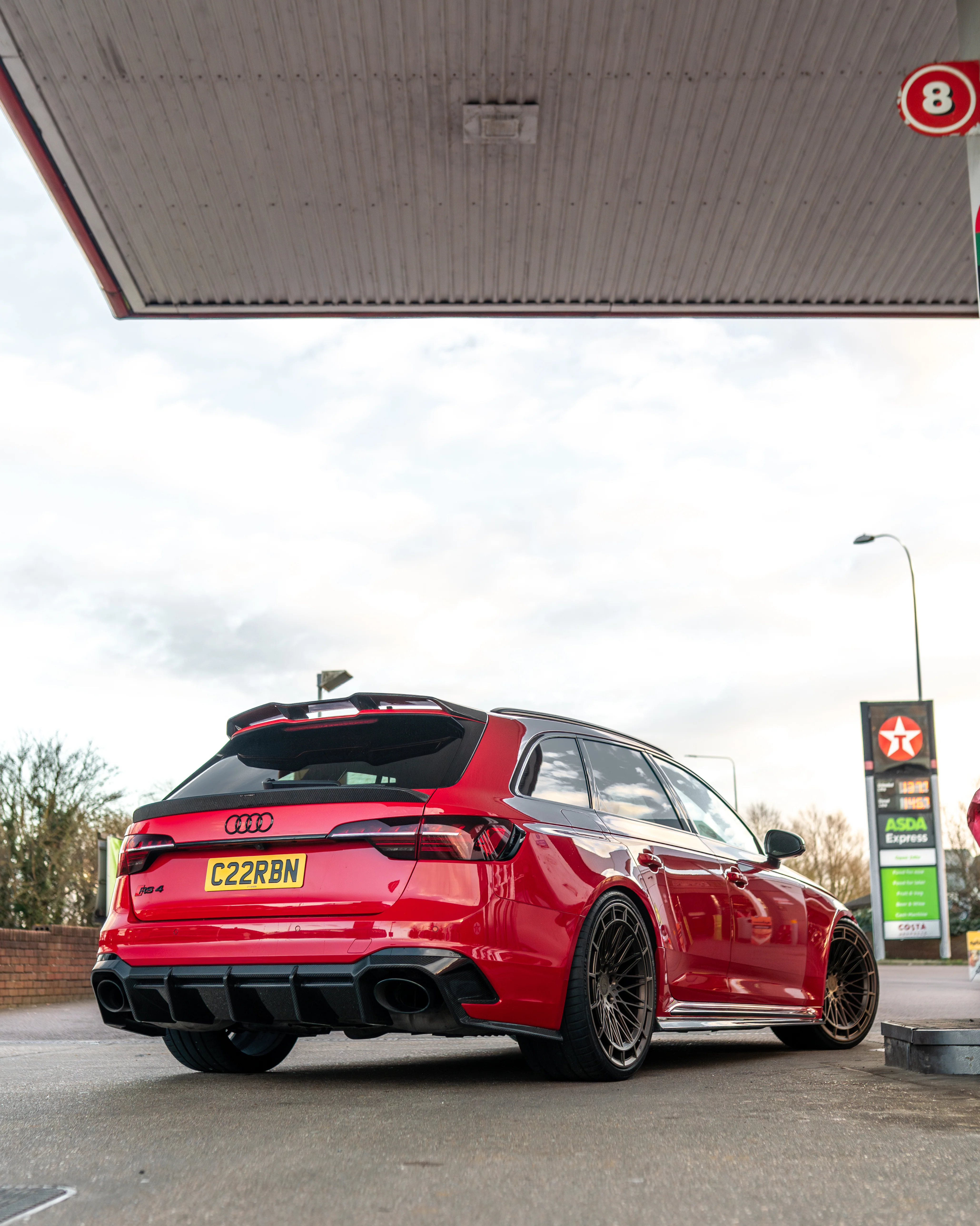 AUDI RS4 B9 & B9.5 2016-2024 CARBON FIBRE DIFFUSER - CT DESIGN - Image 6