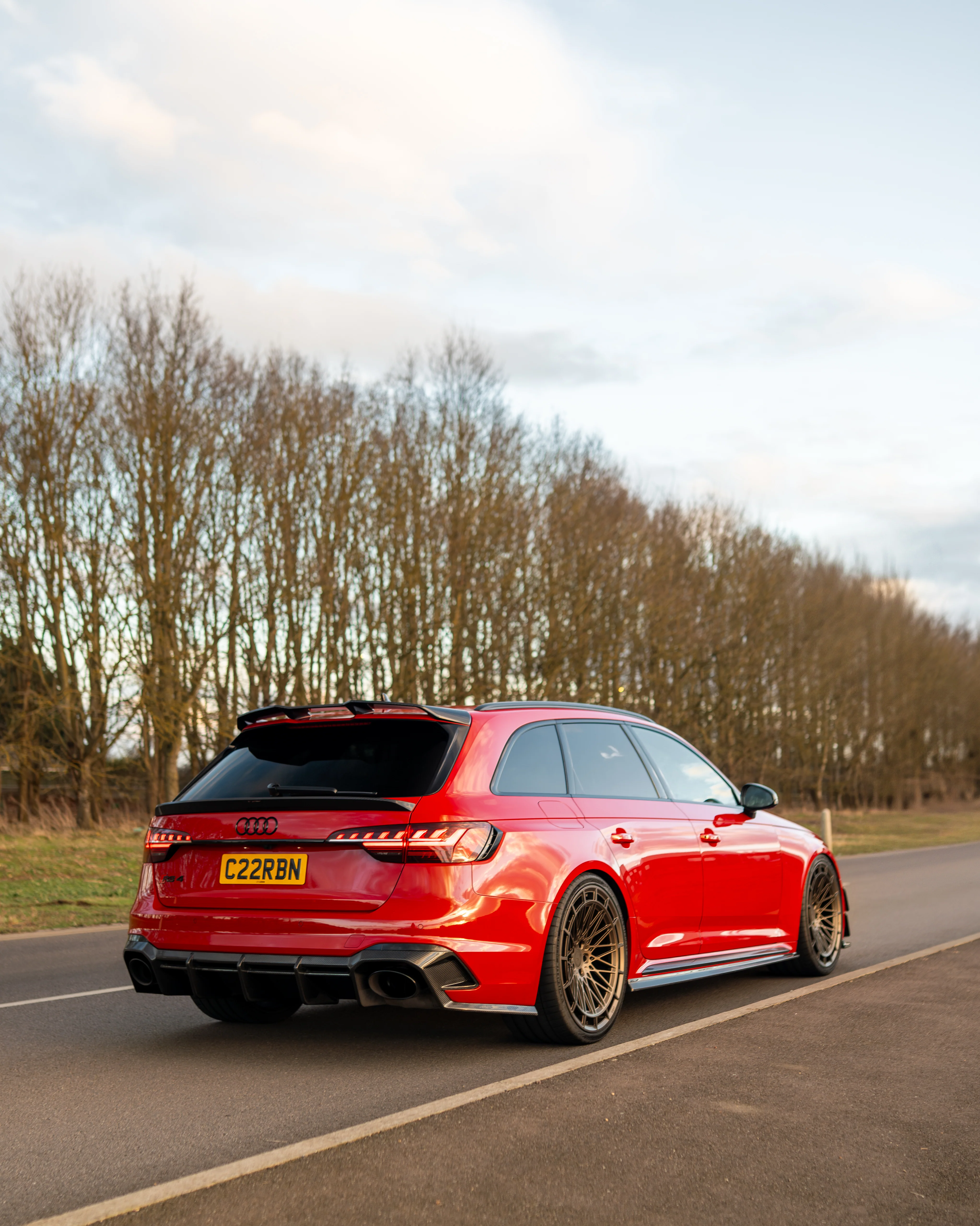 AUDI RS4 B9 & B9.5 2016-2024 CARBON FIBRE DIFFUSER - CT DESIGN - Image 9