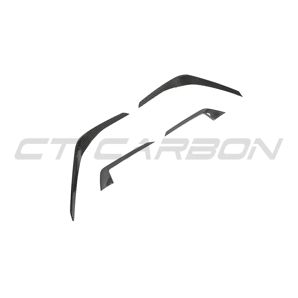 AUDI RS4 B9.5 CARBON FIBRE FRONT CANARDS- CT DESIGN - Image 10