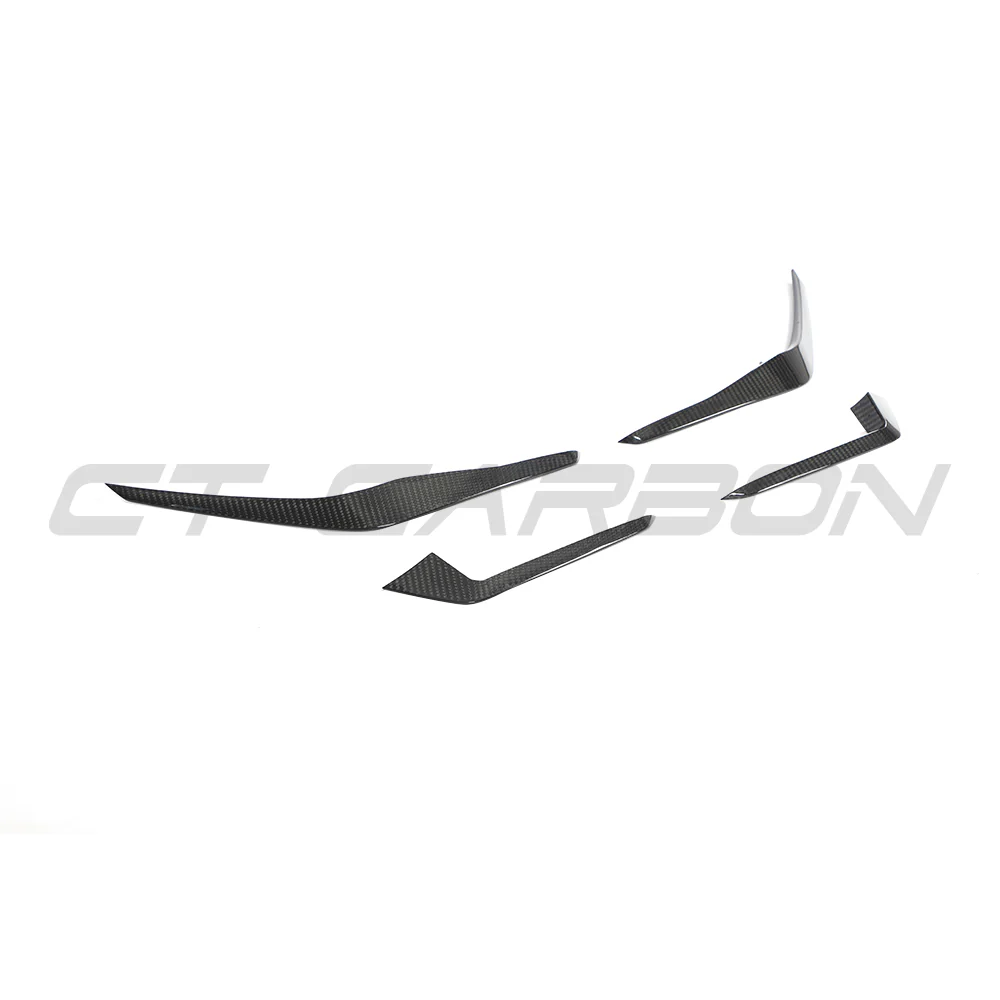 AUDI RS4 B9.5 CARBON FIBRE FRONT CANARDS- CT DESIGN - Image 12