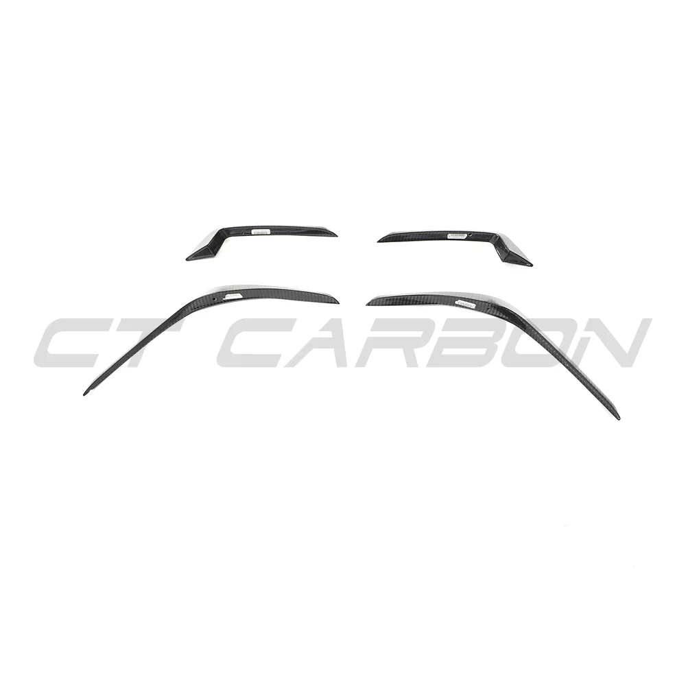 AUDI RS4 B9.5 CARBON FIBRE FRONT CANARDS- CT DESIGN - Image 13