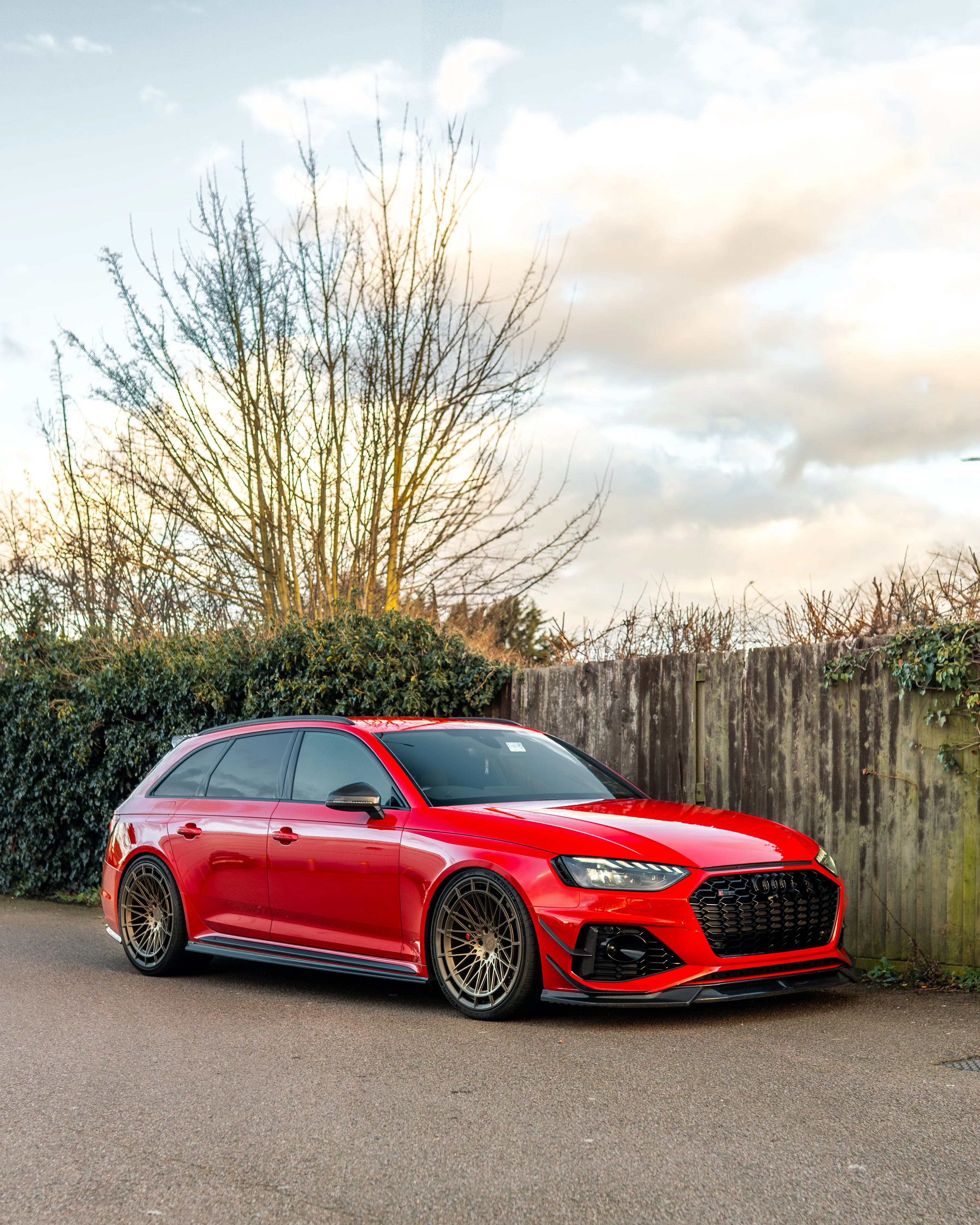 AUDI RS4 B9.5 CARBON FIBRE SPLITTER - CT DESIGN - Image 3
