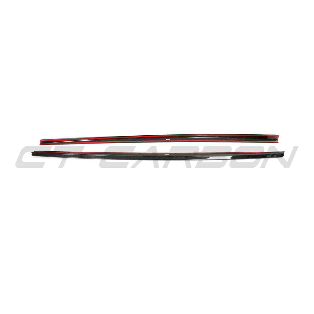 AUDI RS4 B9.5 CARBON FIBRE SIDE SKIRTS - CT DESIGN - Image 16