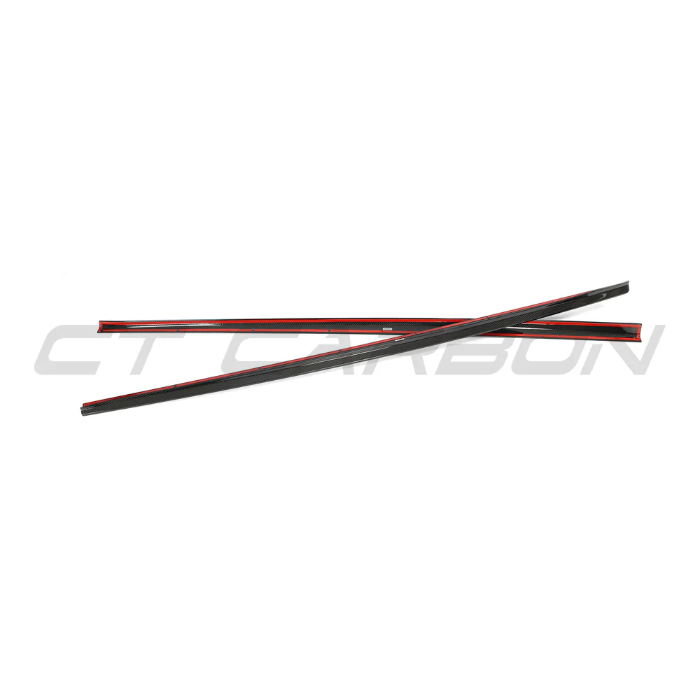 AUDI RS4 B9.5 CARBON FIBRE SIDE SKIRTS - CT DESIGN - Image 17