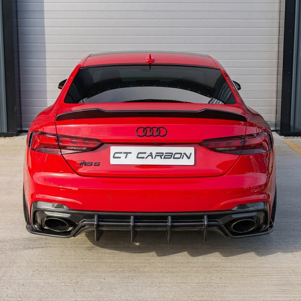 AUDI A5/S5/RS5 B9.5 COUPE 2016-2025 CARBON FIBRE SPOILER - CT DESIGN - Image 3