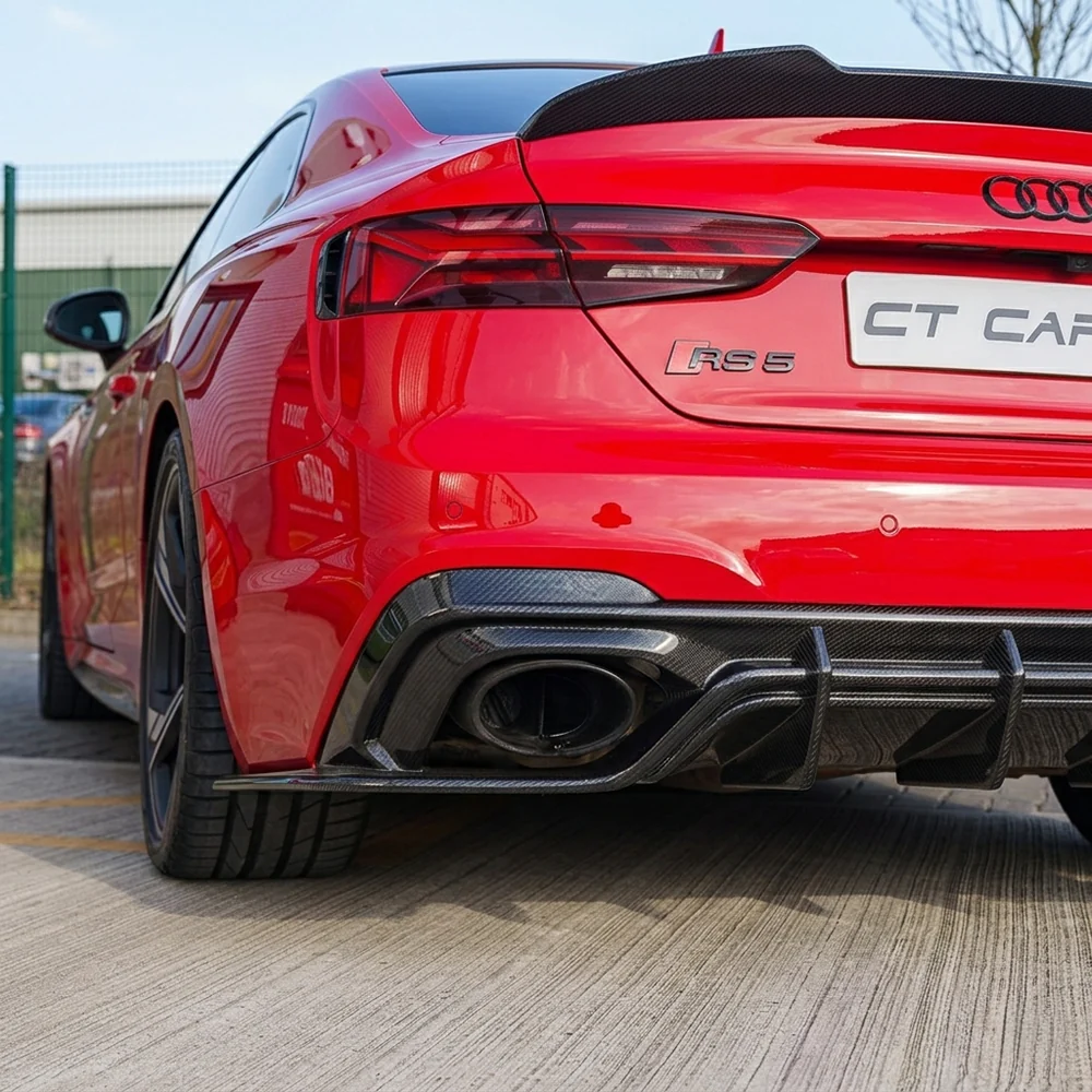 AUDI RS5 B9.5 SPORTBACK & COUPE 2020-2025 CARBON FIBRE DIFFUSER - CT DESIGN - Image 6