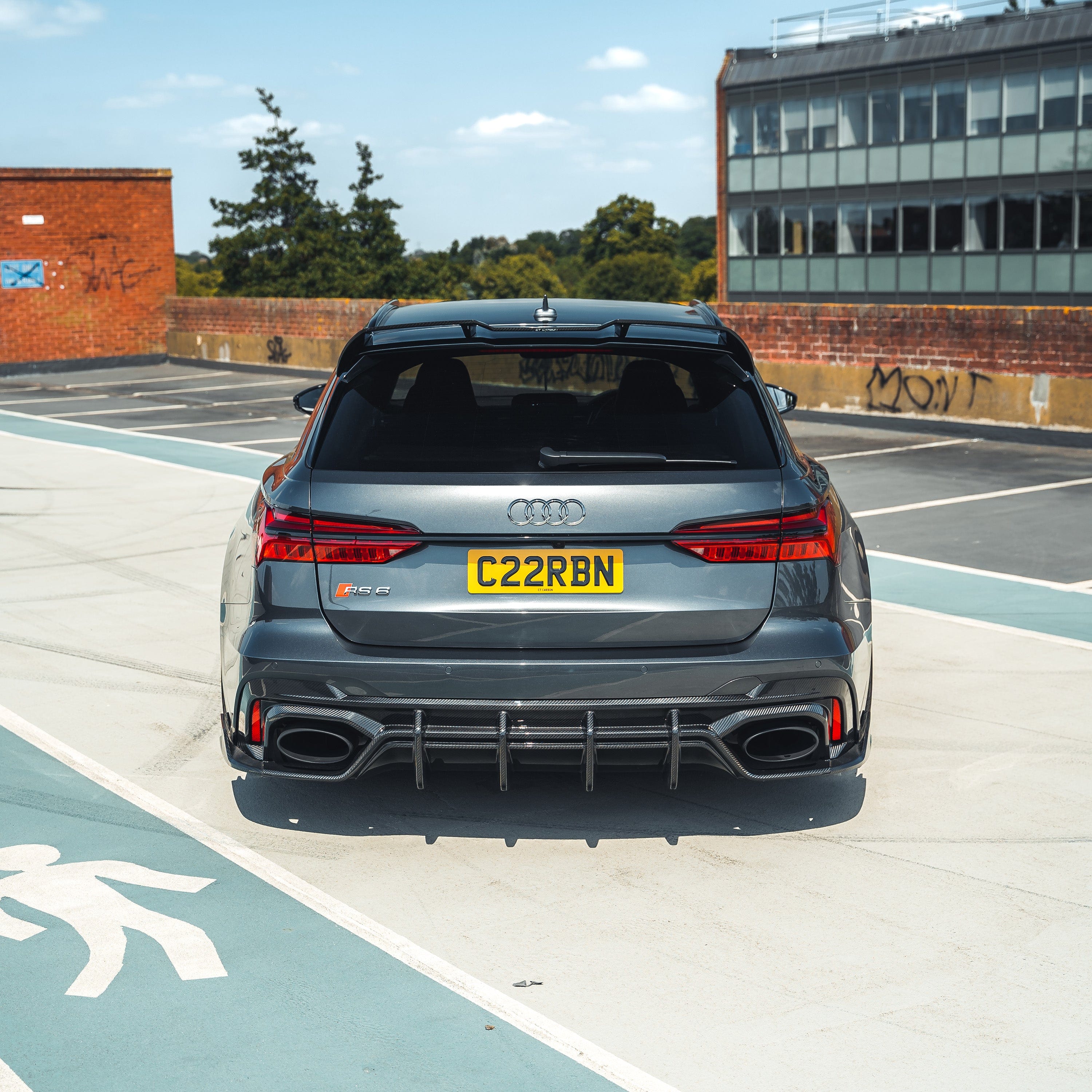 AUDI RS6 C8 AVANT FULL CARBON FIBRE KIT V1 - CT DESIGN - Image 3