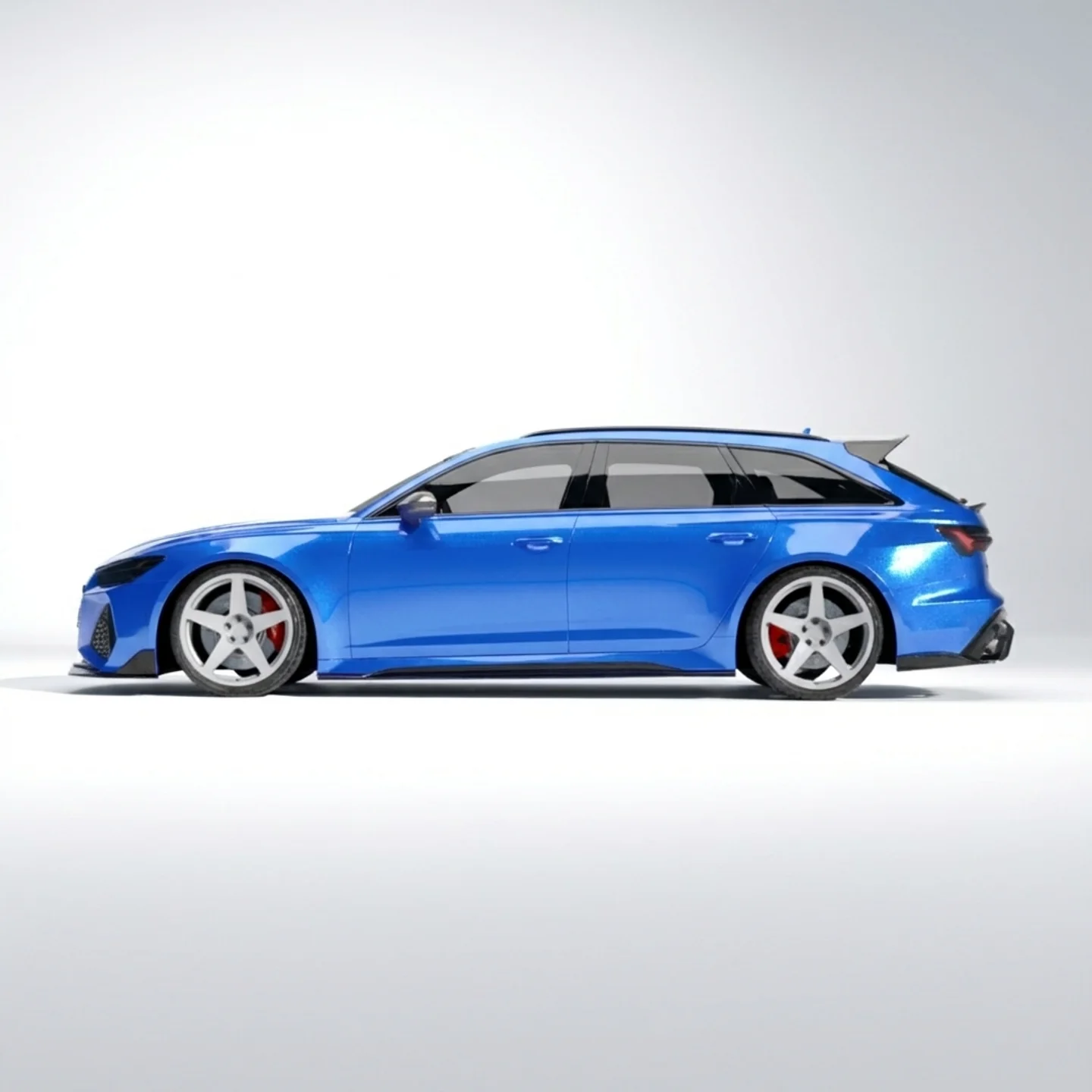 AUDI RS6 C8 AVANT CARBON FIBRE SPOILER - CT DESIGN V2 - Image 6