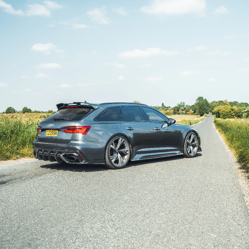 AUDI RS6 C8 AVANT CARBON FIBRE SPOILER V1 - CT DESIGN - Image 2