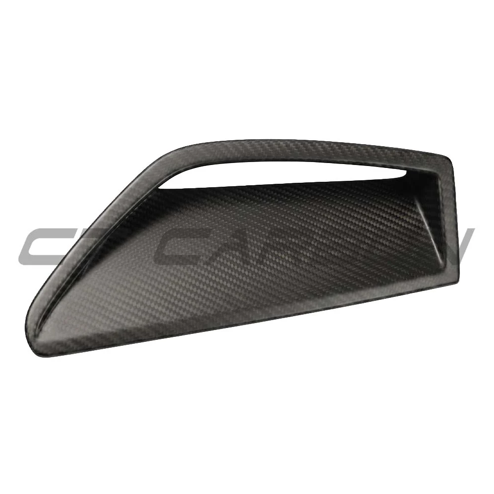 AUDI RS6/RS7 C8 2019+ AVANT MATTE CARBON FIBRE FRONT BUMPER VENT TRIM - Image 4