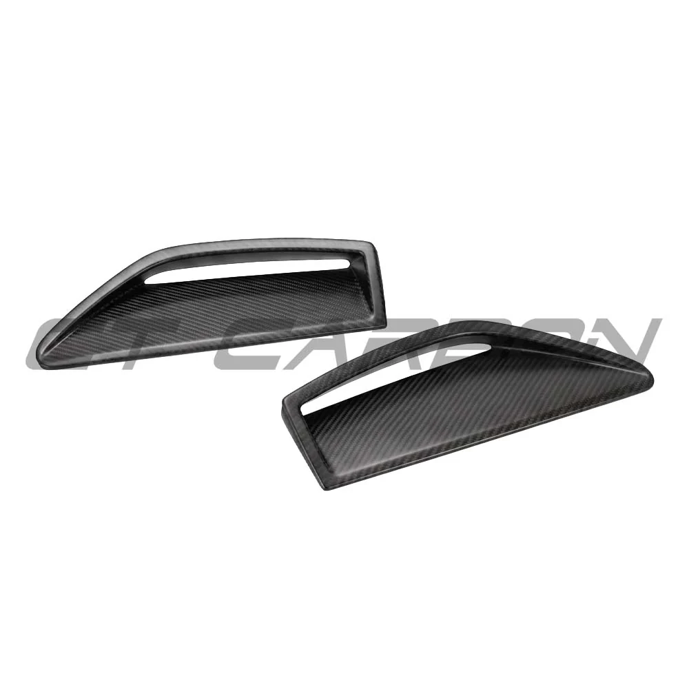 AUDI RS6/RS7 C8 2019+ AVANT MATTE CARBON FIBRE FRONT BUMPER VENT TRIM - Image 5