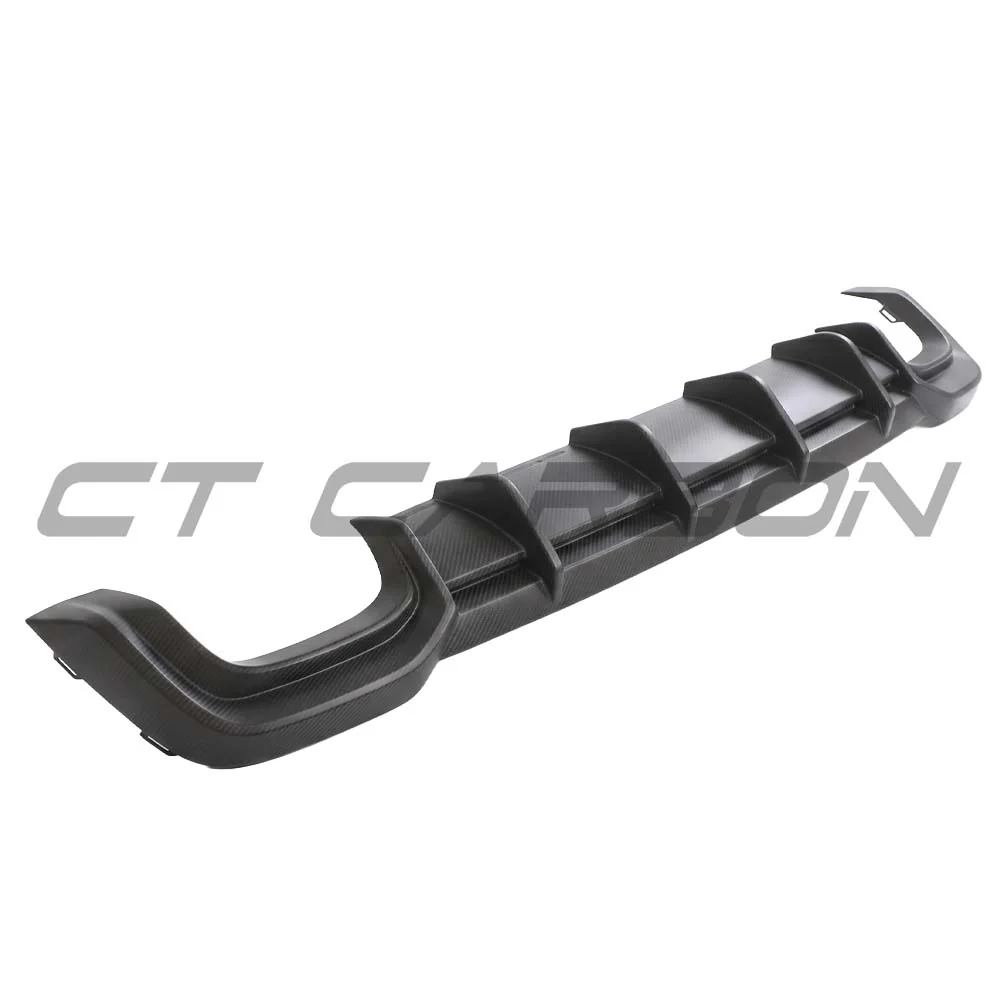 AUDI RS6/RS7 C8 2019+ MATTE CARBON FIBRE DIFFUSER - CT DESIGN - Image 3