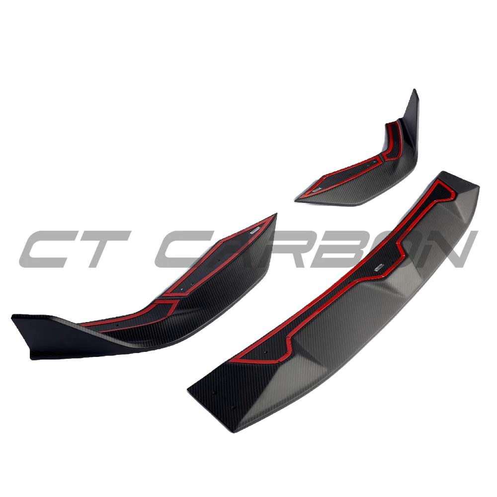 AUDI RS6/RS7 C8 2019+ MATTE DRY CARBON FIBRE SPLITTER - CT DESIGN - Image 3