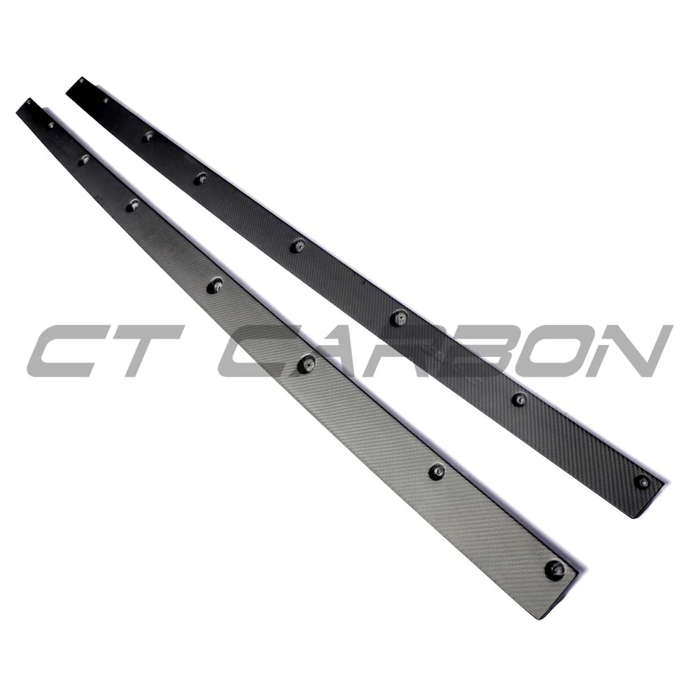AUDI RS6/RS7 C8 2019+ MATTE CARBON FIBRE SIDE SKIRTS - CT DESIGN - Image 3