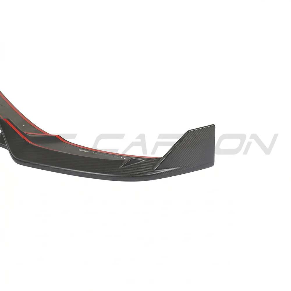AUDI RSQ8 2020-2025 MATTE CARBON FIBRE FRONT SPLITTER - CT DESIGN - Image 4