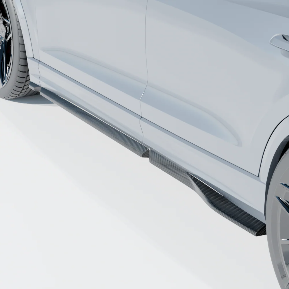 AUDI RSQ8 2020+ CARBON FIBRE SIDE SKIRTS - CT DESIGN - Image 3