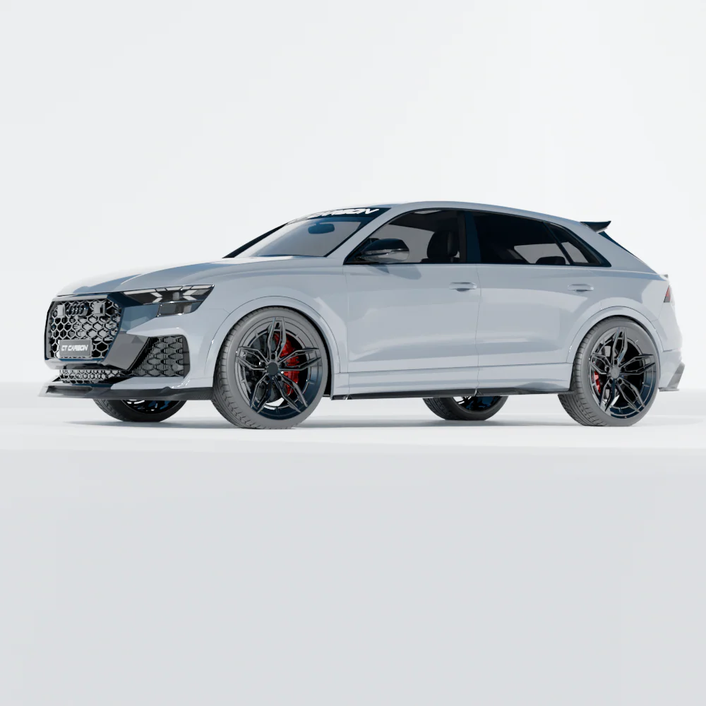 AUDI RSQ8 2020+ CARBON FIBRE SIDE SKIRTS - CT DESIGN - Image 4
