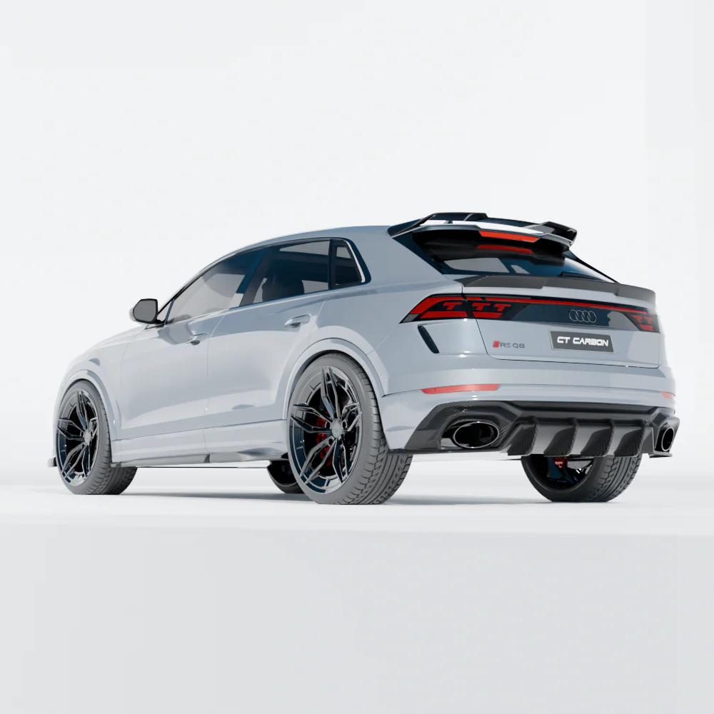 AUDI RSQ8 2020+ CARBON FIBRE SIDE SKIRTS - CT DESIGN - Image 5