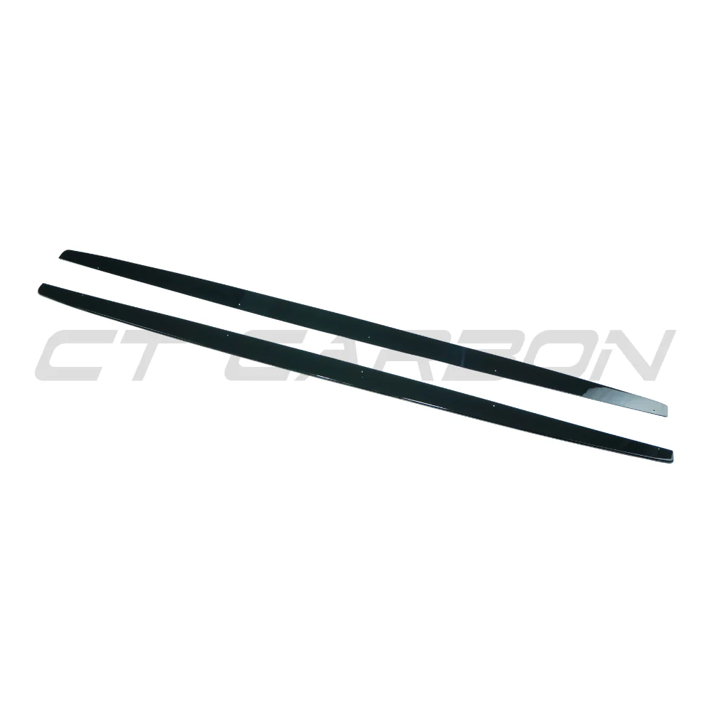 BMW 1 SERIES E82/E83/E87/E88 2004-2013 GLOSS BLACK SIDE SKIRTS - Image 3