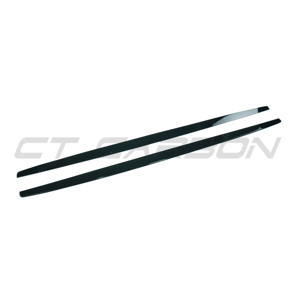 BMW 1 SERIES E82/E83/E87/E88 2004-2013 GLOSS BLACK SIDE SKIRTS - Image 4