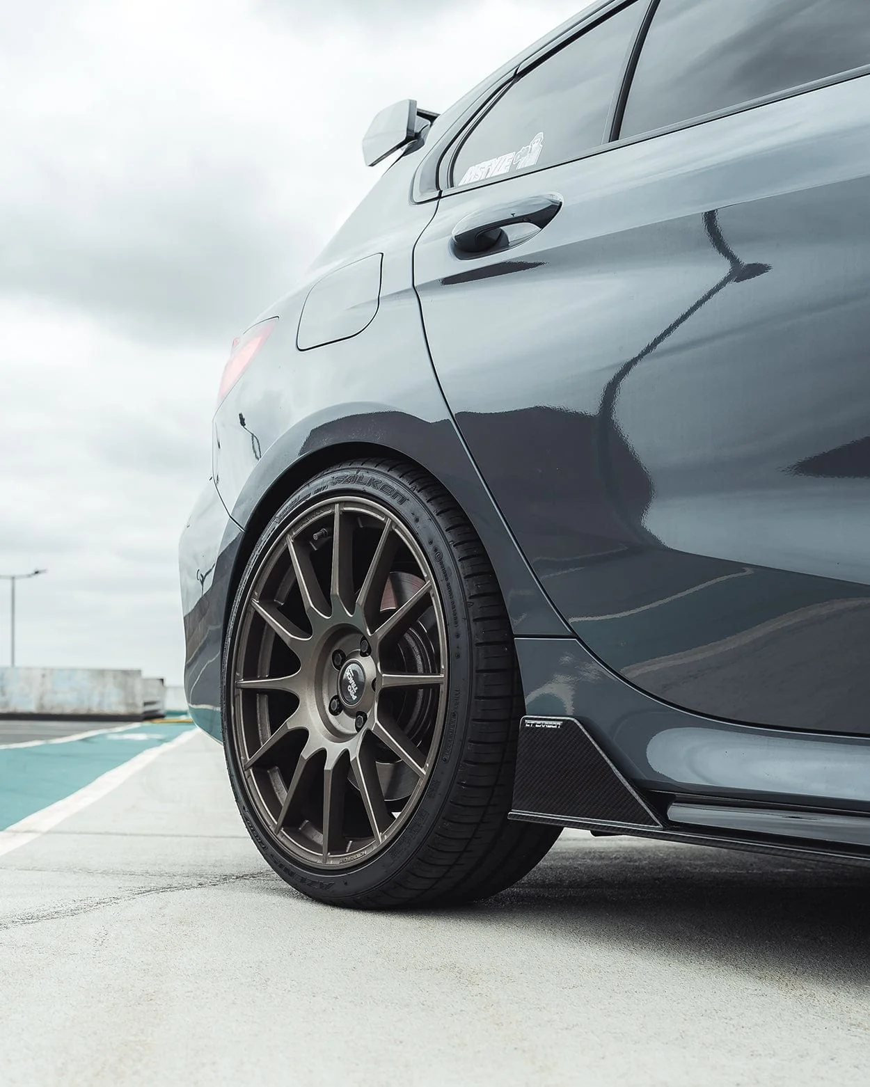 BMW 1 SERIES F40 CARBON FIBRE SIDE SKIRTS - CT DESIGN - Image 5