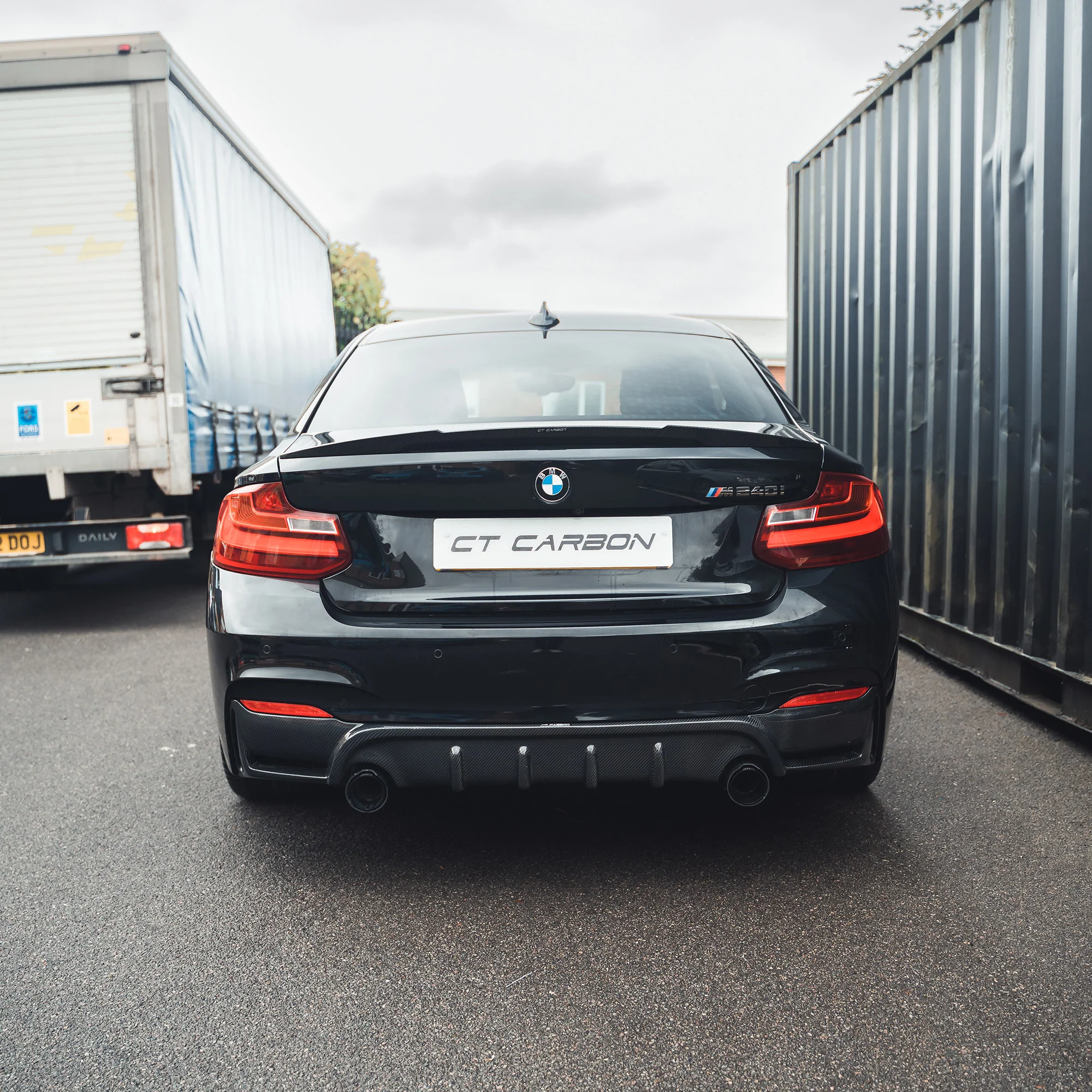 BMW 2 SERIES F22/F23 CARBON FIBRE DIFFUSER V1 - Image 4