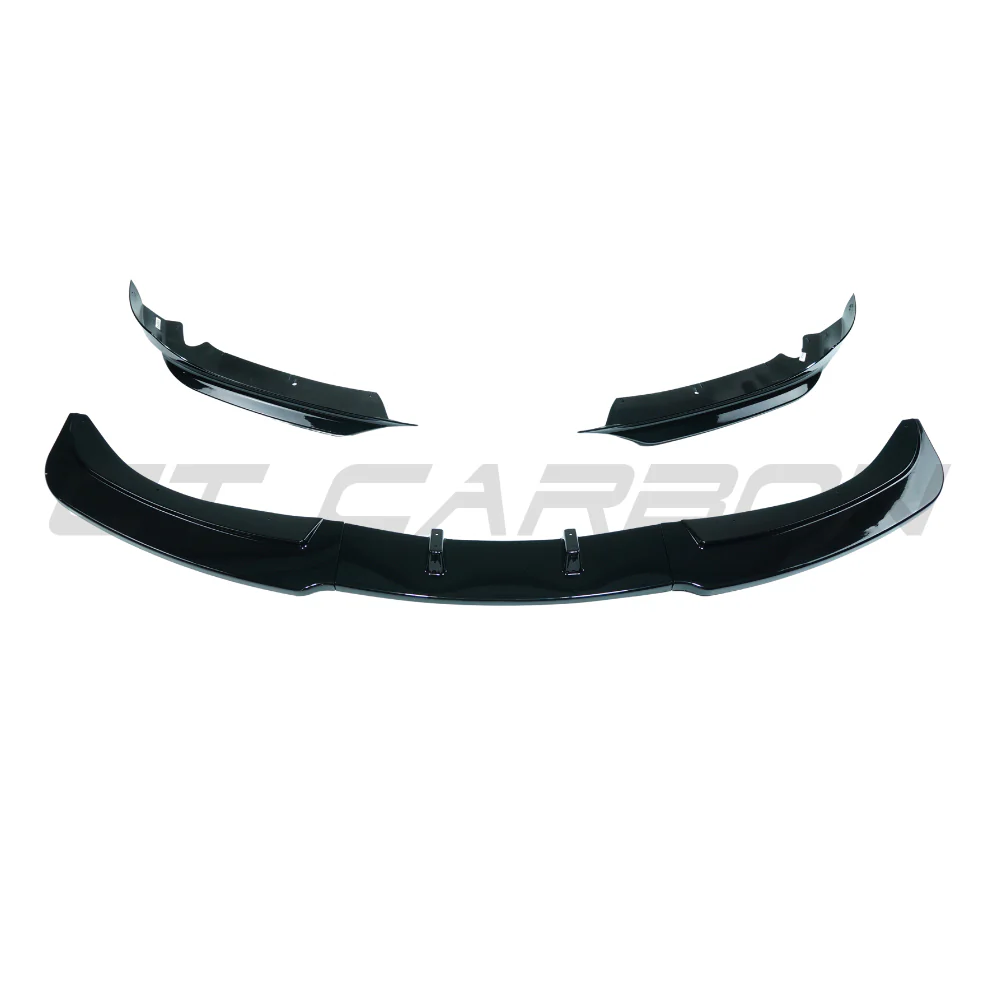BMW 3 SERIES E90/E91 LCI SE 2009-2011 GLOSS BLACK SPLITTER - V5 - Image 3